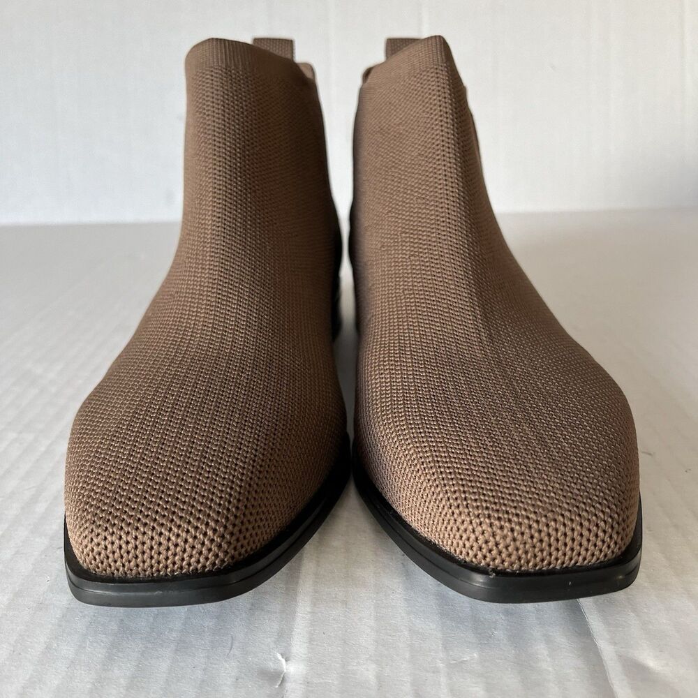 Vivaia Ryan Pro Square Toe Water Repellent Slip On Chelsea Boots Low Heel 39.5 - Picture 3 of 15